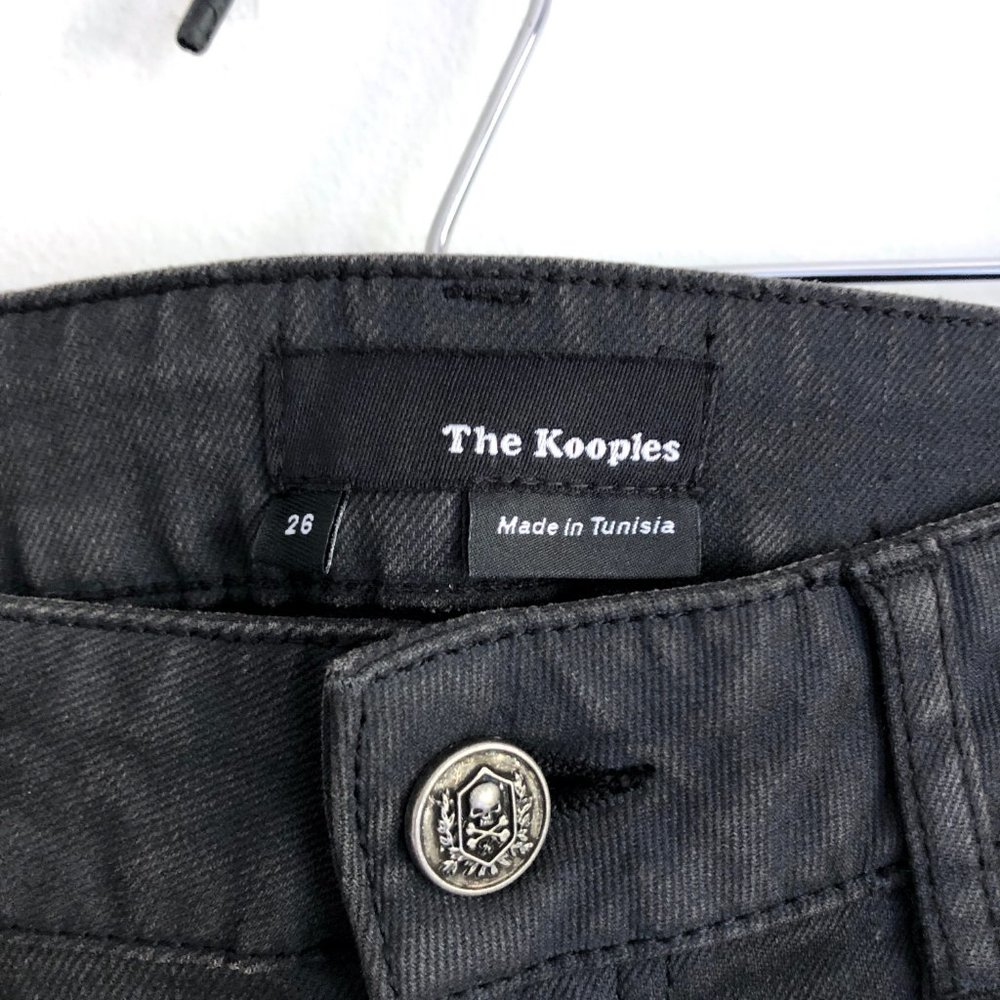 THE KOOPLES Skinny Jeans Embroidered Skull Rivets - Picture 11 of 11